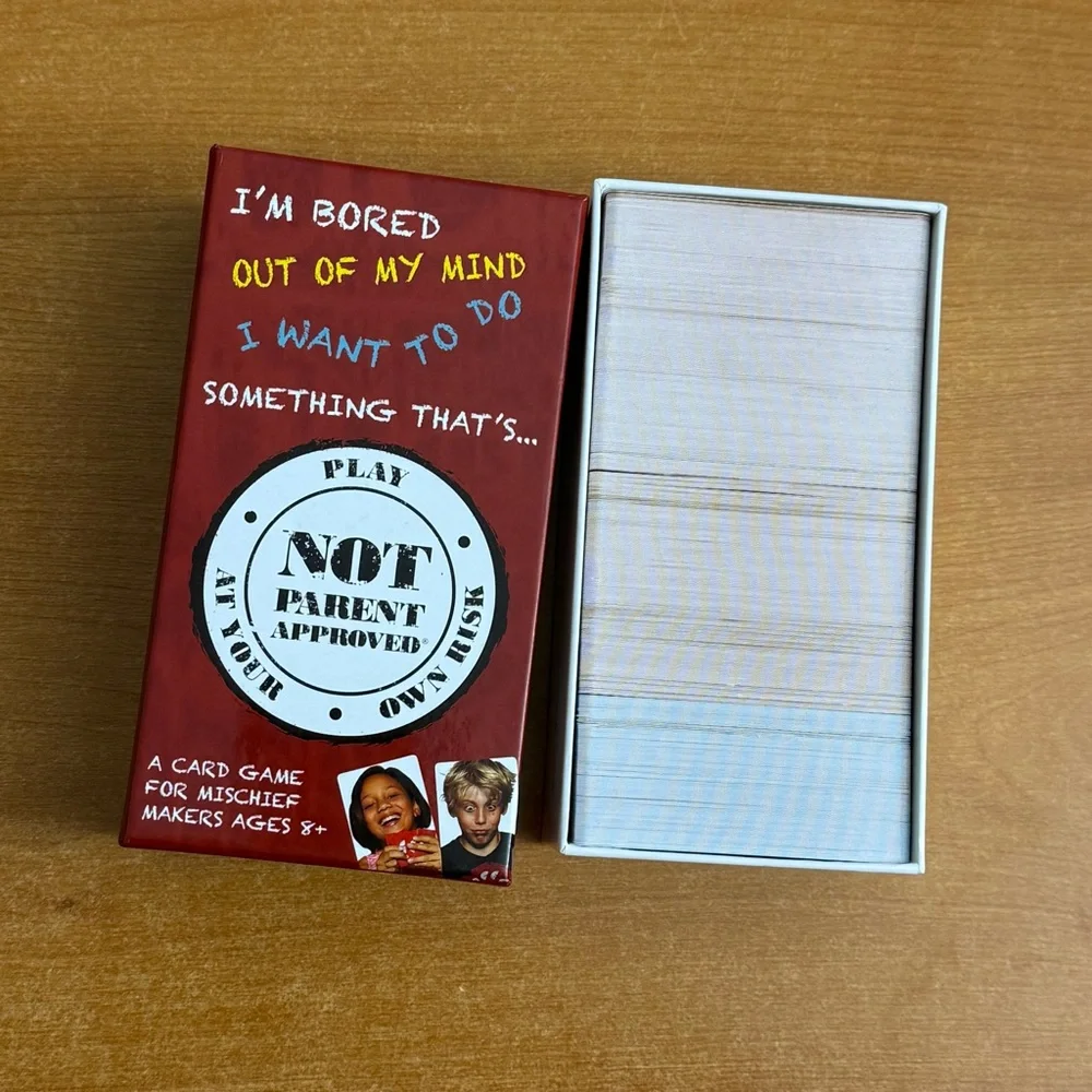 Not Parent Approved‎ Card Game